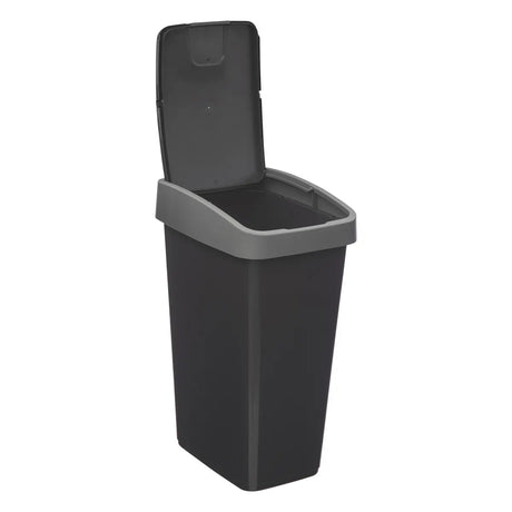 Coș de gunoi 5five, Plastic, Capac dublu