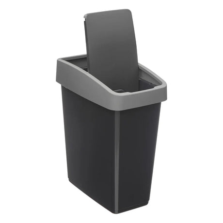Coș de gunoi 5five, Plastic, Capac dublu