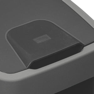 Coș de gunoi 5five, Plastic, Capac dublu