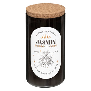 Lumânare parfumată Atmosphera Snow, Iasomie, Sticlă, 230 g