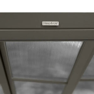 Ламелна беседка Hesperide Belize, Графит, 3.8x3 m