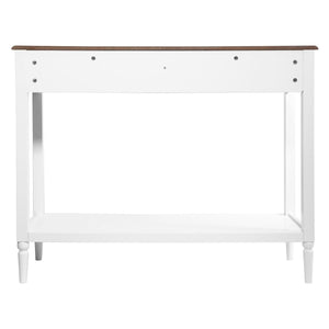 Masă consolă Atmosphera Solen, 110 cm, Alb