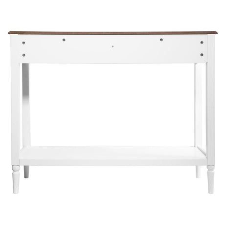 Masă consolă Atmosphera Solen, 110 cm, Alb