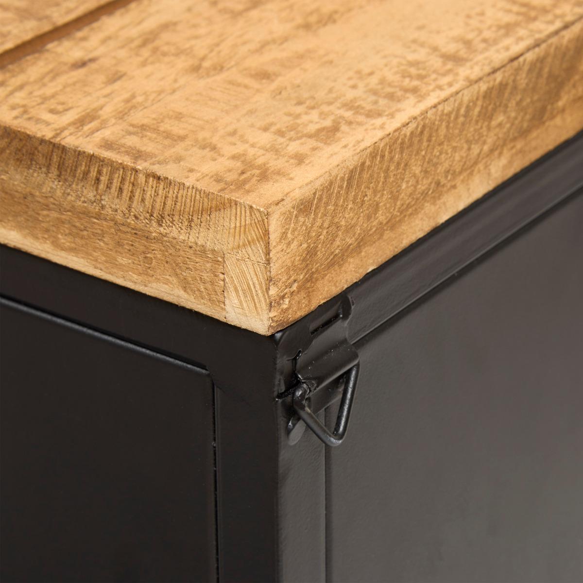 Cabinet atmosferă Cierna, 80x85 cm, Negru