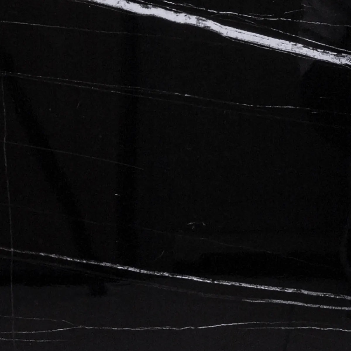 Masă extensibilă Mapu, 160-200x90 cm, sticlă securizată cu efect de marmură