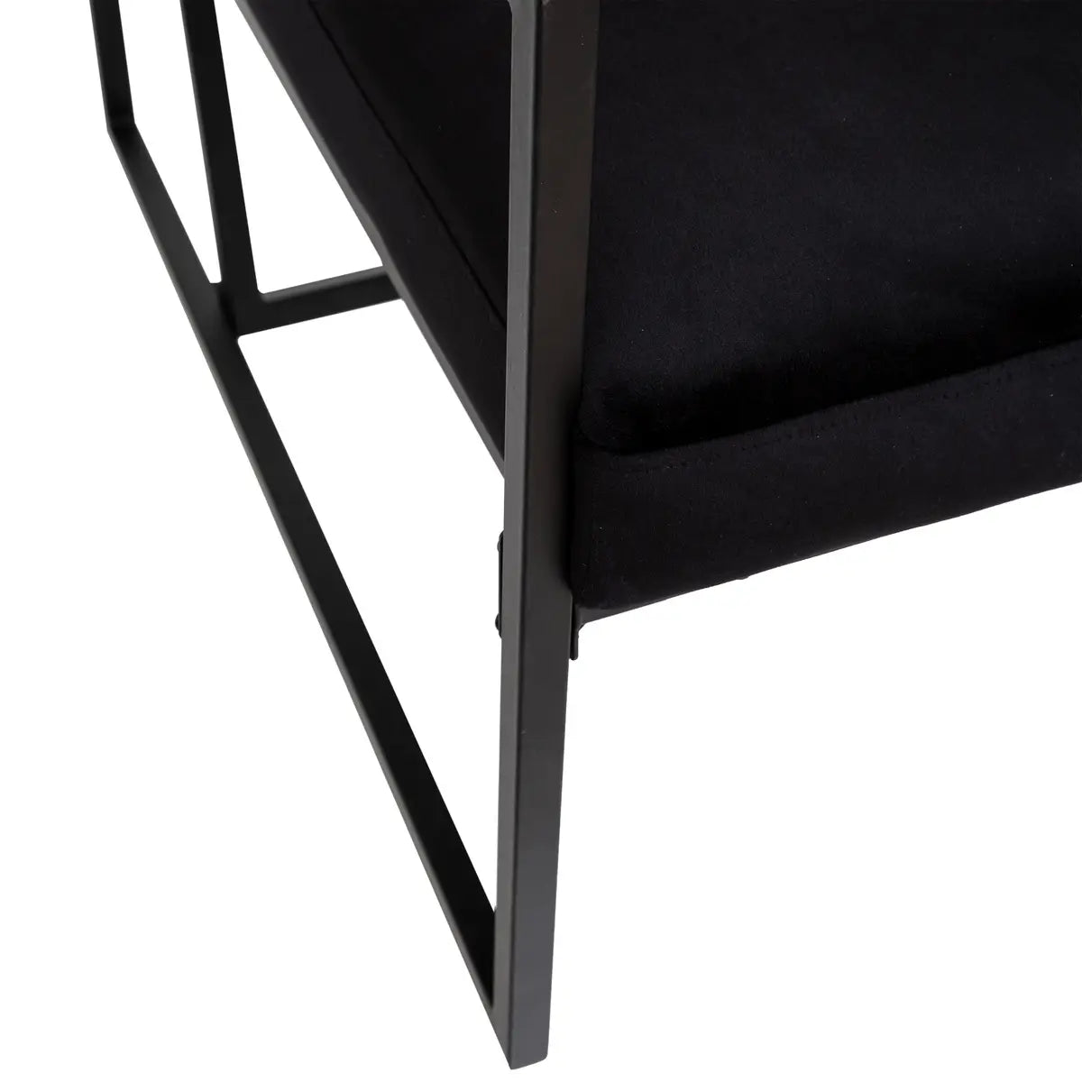 Fotoliu Agata, Negru