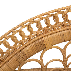 Atmosfera fotoliu Takta, Rattan, Alb