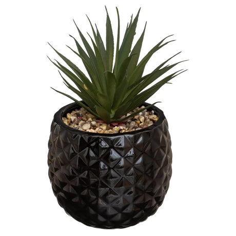 Atmosferă de plantă artificială Ananas, 21 cm, Diverse tipuri