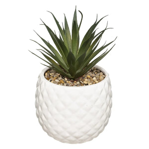 Atmosferă de plantă artificială Ananas, 21 cm, Diverse tipuri