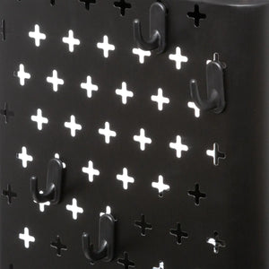 Cărucior de bucătărie 5five, Negru, Metal, Perforat