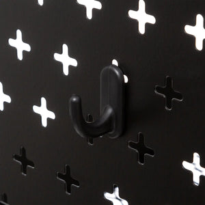 Cărucior de bucătărie 5five, Negru, Metal, Perforat