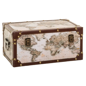 Set cutii depozitare Atmosphera Anzo, 4 buc, MDF