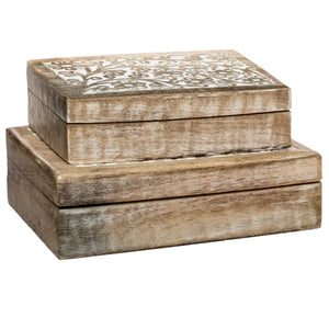 Set de cutii de depozitare Atmosphera Ritual, 2 buc, Mango