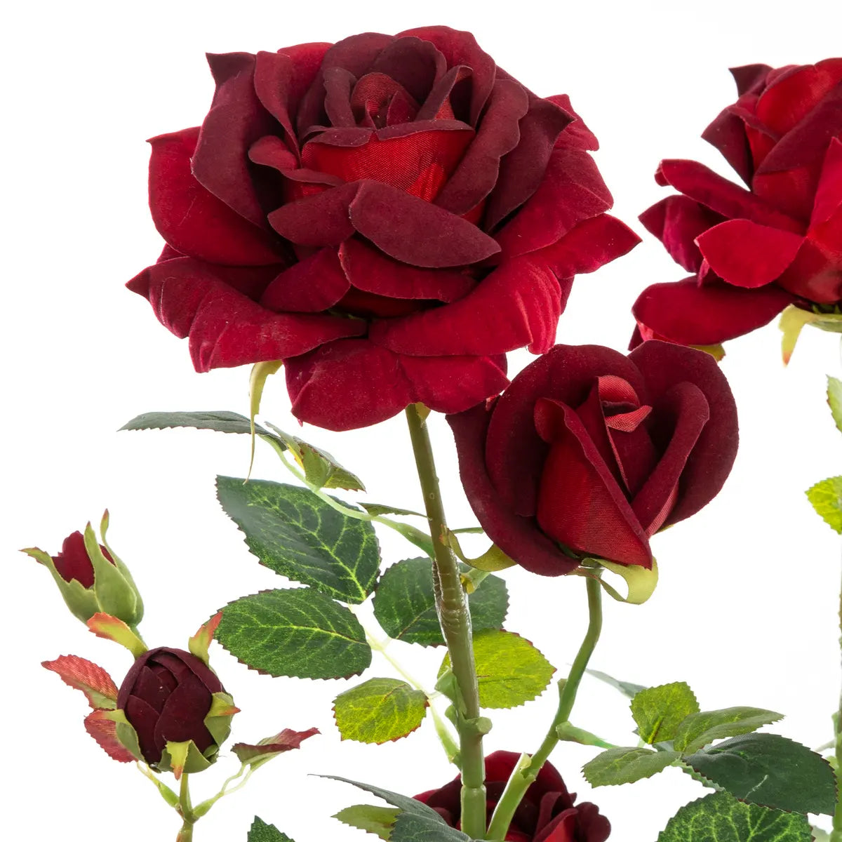 Flori artificiale Atmosphera, tufă de trandafiri, 74 cm, asortate