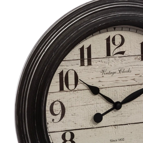 Ceas de perete Atmosphera Elyssa, cu ornamente, Ø29 cm, Plastic