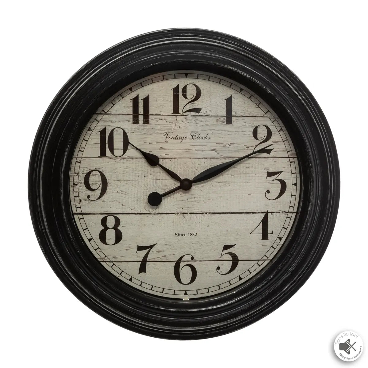 Ceas de perete Atmosphera Elyssa, cu ornamente, Ø29 cm, Plastic