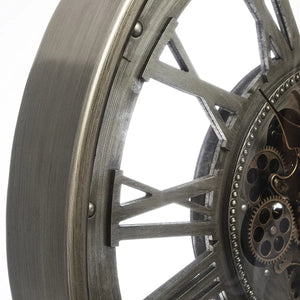 Ceas de perete Atmosphera Gaby, Mecanism, Ø80 cm, Metal