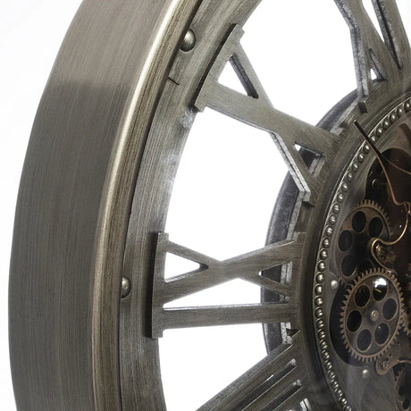 Ceas de perete Atmosphera Gaby, Mecanism, Ø80 cm, Metal