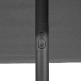 Umbrelă dreaptă înclinabilă Hesperide Soya, 2,5x2,5 m