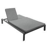 Șezlong dublu din aluminiu Hesperide Evasion