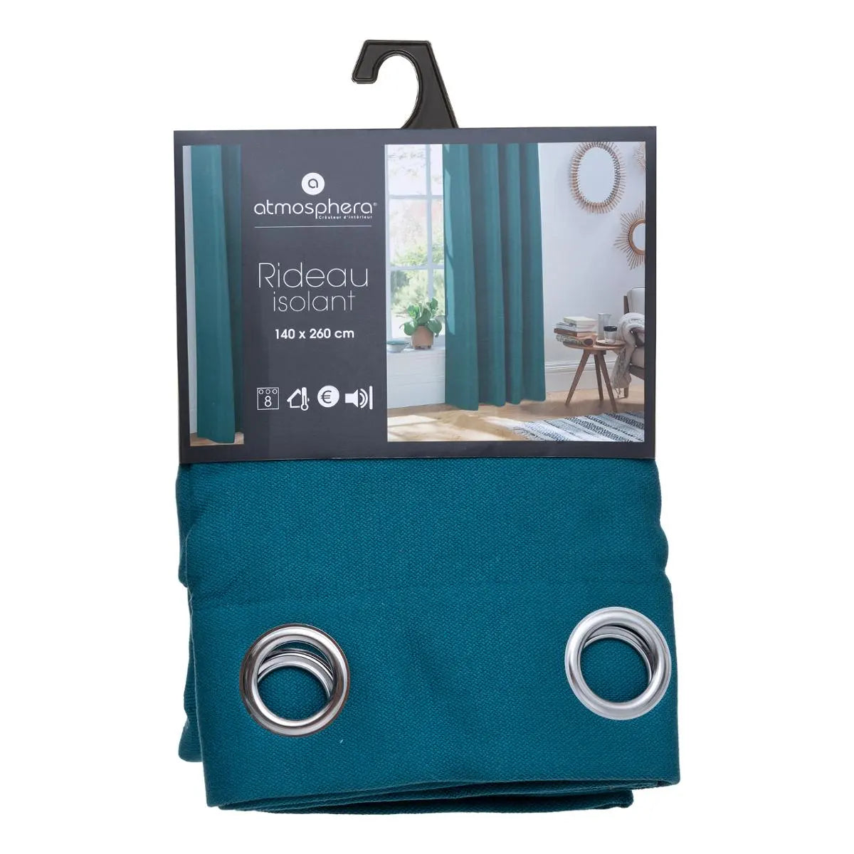 Cortina termică atmosferică Isa, 140x260 cm