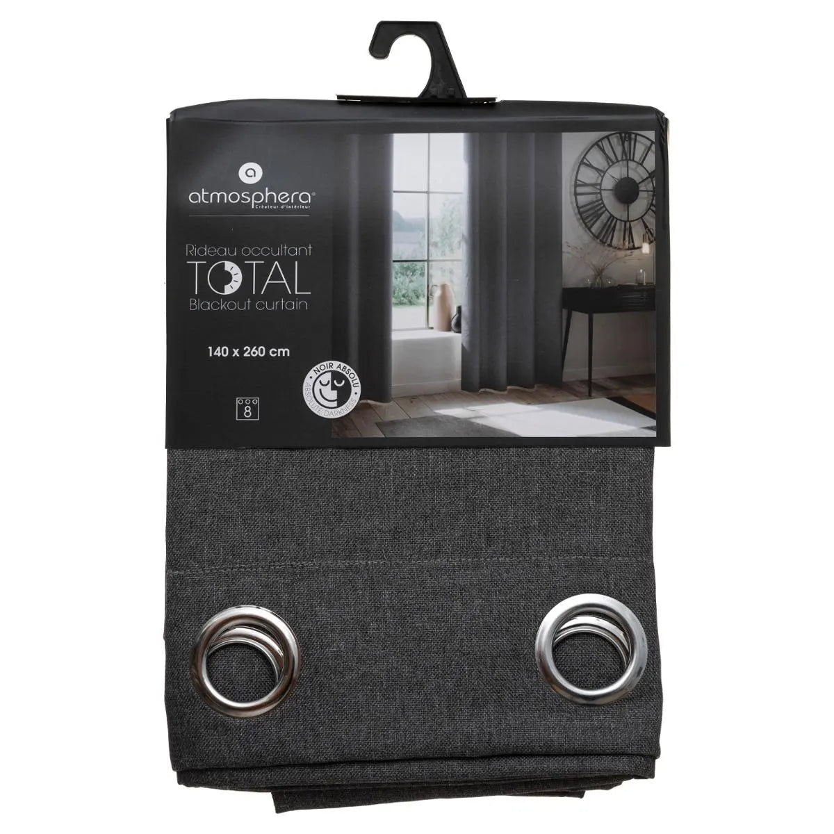 Perdea opacă Atmosphere Lua, 140x260 cm