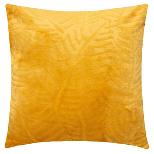 Pernă decorativă Atmosphera Leaf, 40x40 cm, Ocru