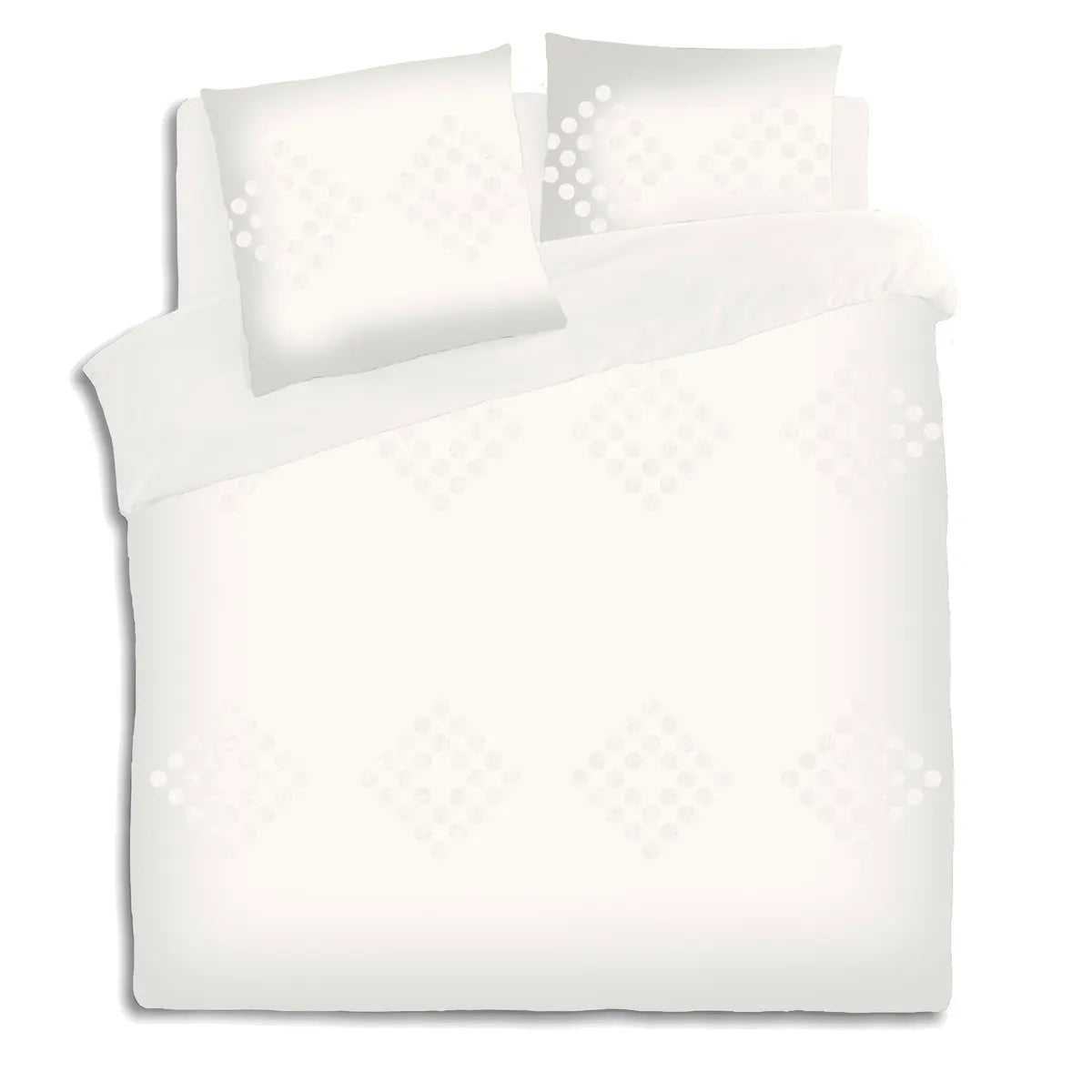 Lenjerie de pat Atmosphera, Bumbac, 260x240 cm, Ivory