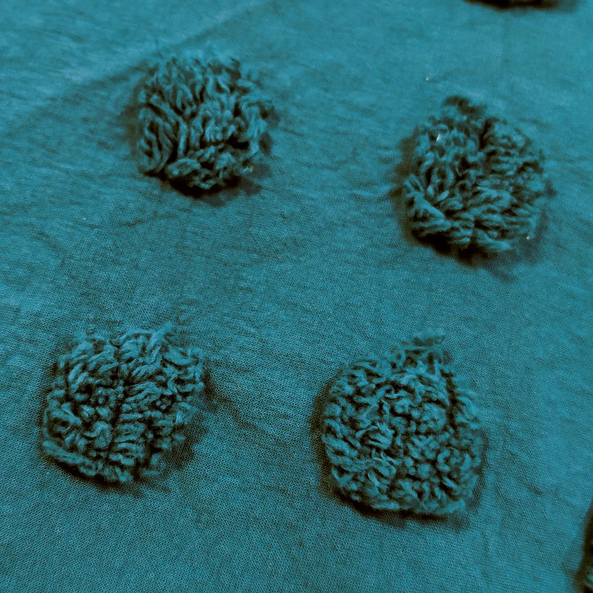 Lenjerie de pat Atmosphera, Bumbac, 260x240 cm, Turcoaz