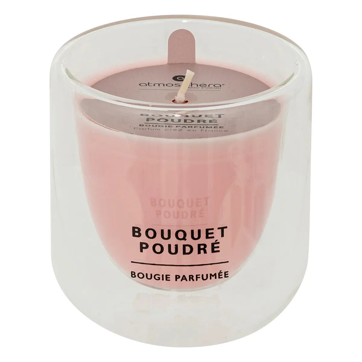 Lumânare parfumată Atmosphera Ilan, Sticlă, 130 g