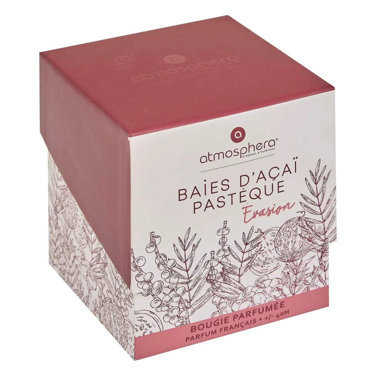 Lumânare parfumată Atmosphera Mael, Sticlă, 190 g