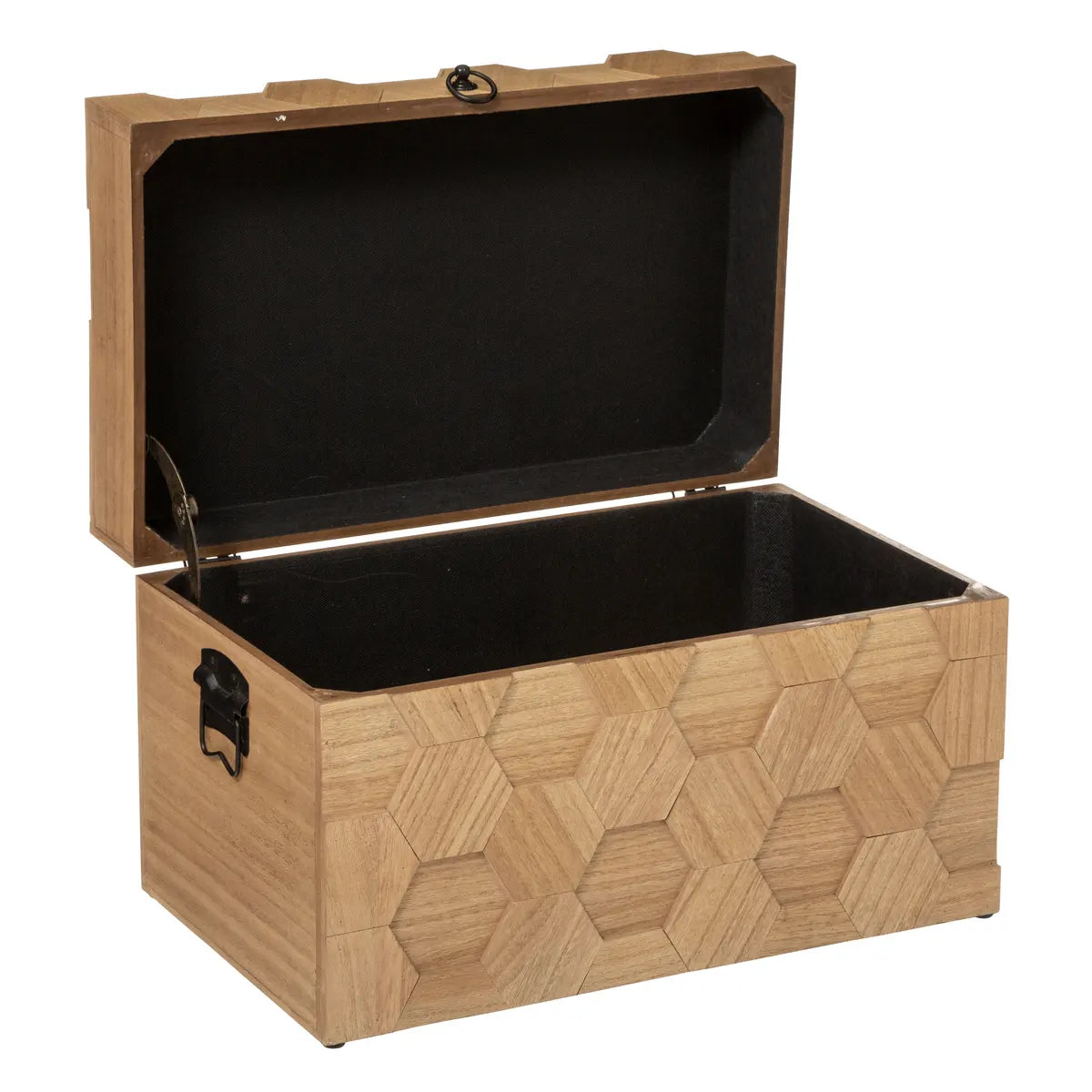 Set cutii depozitare Atmosphera Artys, 3 buc, L.47/53/60 cm, MDF