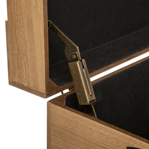 Set cutii depozitare Atmosphera Artys, 3 buc, L.47/53/60 cm, MDF