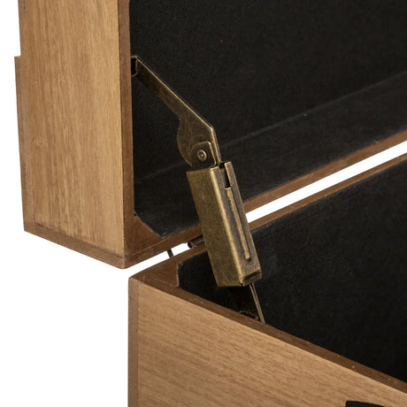 Set cutii depozitare Atmosphera Artys, 3 buc, L.47/53/60 cm, MDF