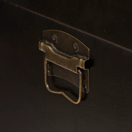 Set de cutii de depozitare Atmosphera Flower, 3 buc, L.61/71/81 cm, Maro