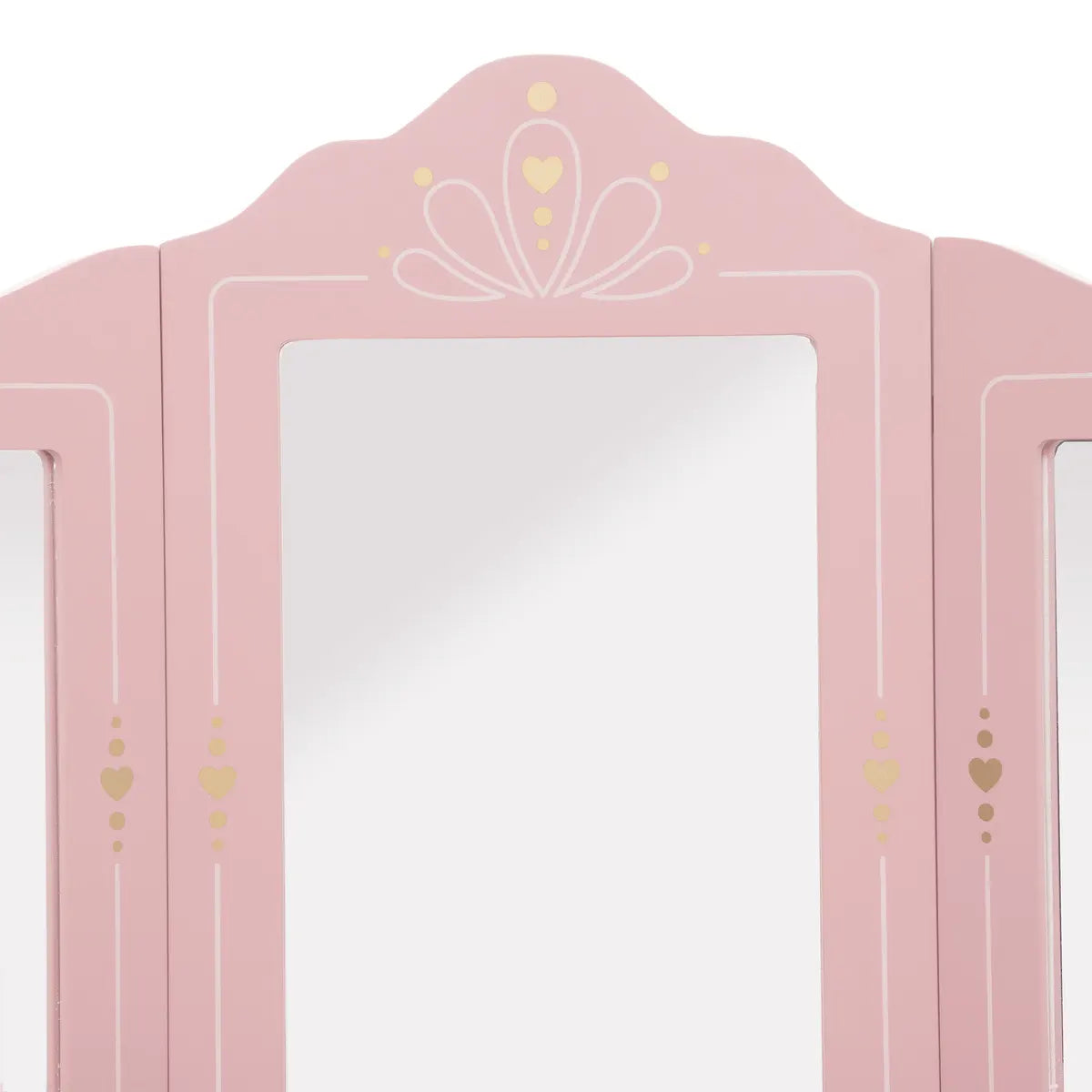 Masă de toaletă pentru copii Atmosphera Sissi, MDF, roz