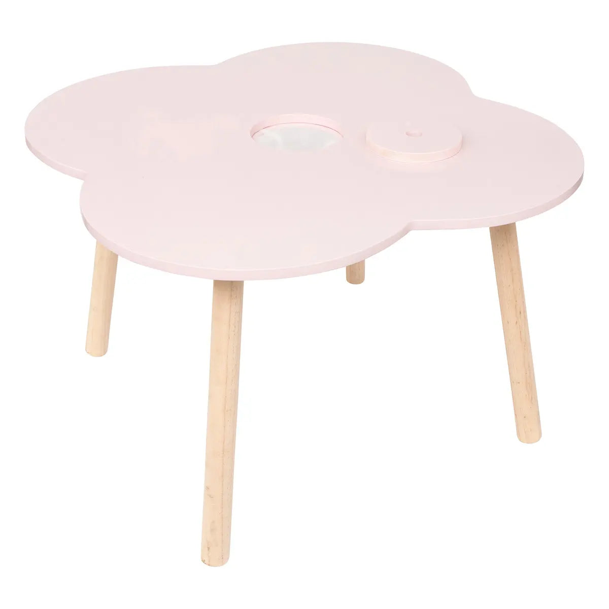 Masă pentru copii Atmosphera Flower, MDF, roz