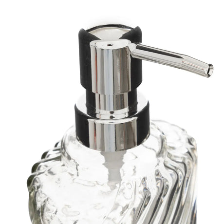 Dozator de săpun din sticlă 5five, 400 ml, cutie de prezentare