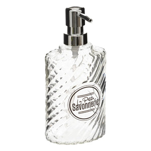 Dozator de săpun din sticlă 5five, 400 ml, cutie de prezentare