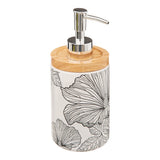 Dozator de săpun 5five Bloom, ceramică, 398 ml