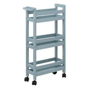 Raft pe roți 5five Colors, raft multifuncțional pentru baie și casă