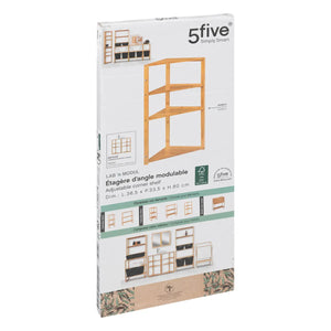 Raft de colț 5five Lab n'Modul, 3 niveluri