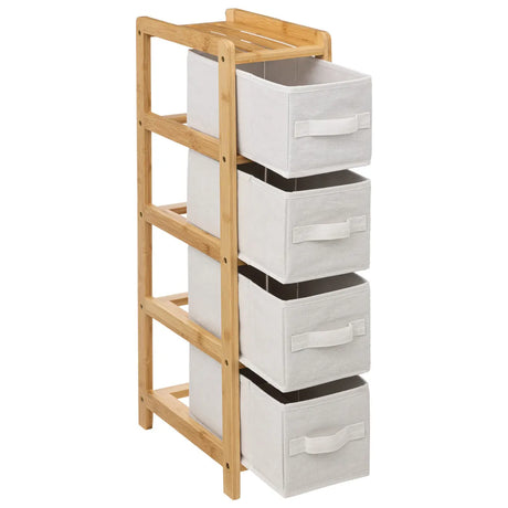 Raft 5five Tidy Box, îngust, 5 niveluri