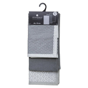 Set de prosoape Atmosphera, 45x70 cm, bumbac, 3 buc.