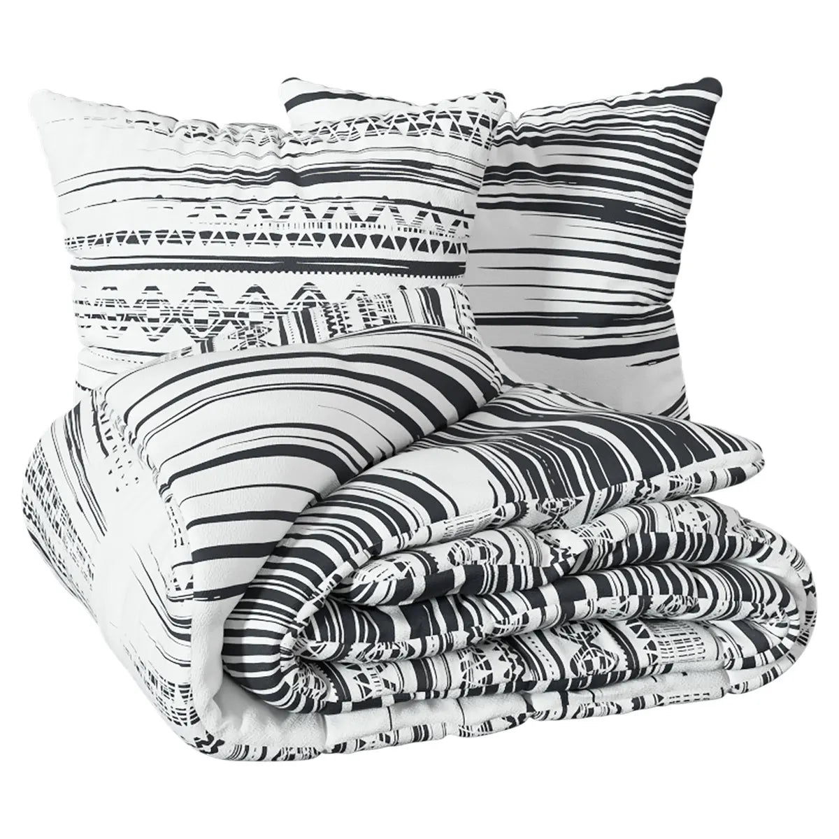 Lenjerie de pat Atmosphera Etnik, Bumbac, 260x240 cm