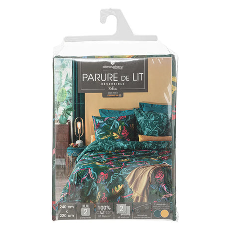 Lenjerie de pat Atmosphera Selva, bumbac, 240x220 cm