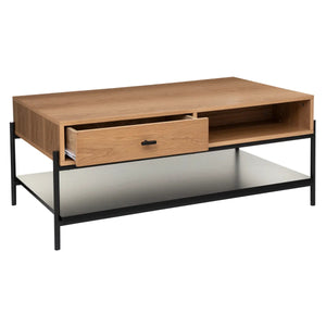 Masă de cafea Atmosphera Simon, 100x60x45 cm, Negru