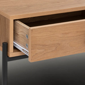 Masă de cafea Atmosphera Simon, 100x60x45 cm, Negru