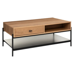 Masă de cafea Atmosphera Simon, 100x60x45 cm, Negru