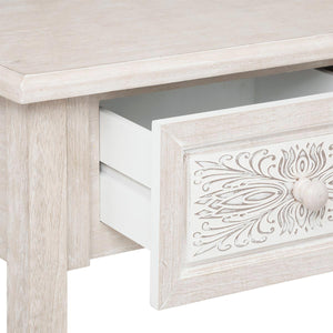 Masă consolă Atmosphera Hina, 80 x 30cm, MDF, Paulownia